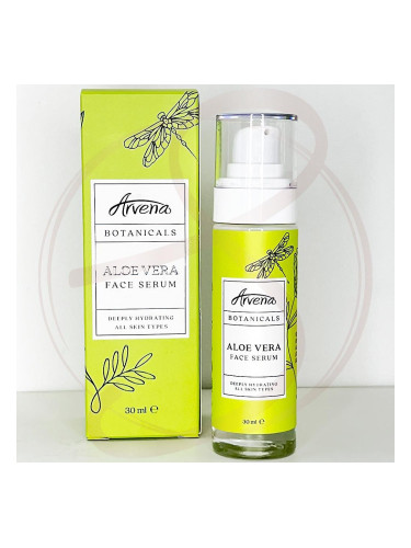 Био хидратиращ серум за лице с алое вера Arvena Aloe Vera Face Serum