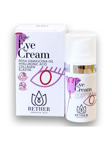 Околоочен крем с хиалурон и розово масло Bether Rose Eye Cream