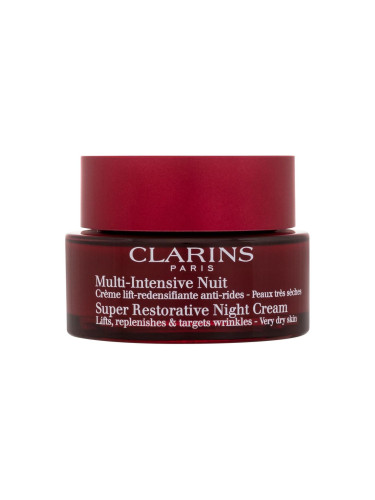 Clarins Super Restorative Night Cream Very Dry Skin Нощен крем за лице за жени 50 ml