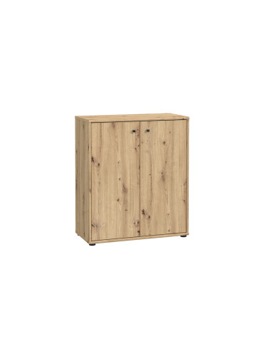 СКРИН ТЕМПРА 2 С ДВЕ ВРАТИ 73.7/34.8/85.5 ДЪБ АРТИЗАН