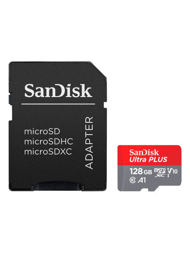SanDisk High Endurance microSDXC 128GB + SD Adapter - for dash cams & 