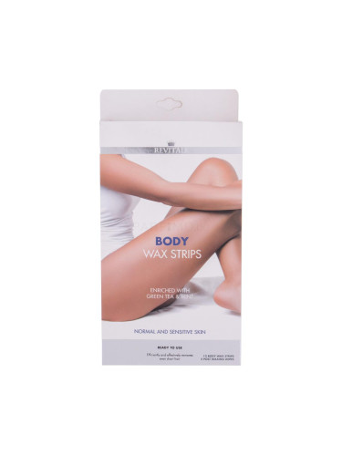Revitale Wax Strips Body Продукти за депилация за жени 12 бр
