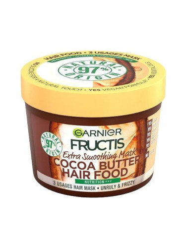 FRUCTIS HAIR FOOD COCOA BUTTER Маска за къдрава коса 390 мл