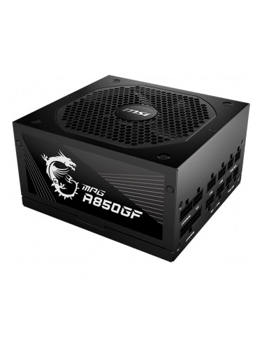 MSI MPG A850GF, 850W, 80 Plus Gold(Up to 90% Efficiency), ATX Form Fac
