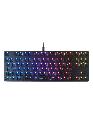 Геймърска механична клавиатура основа Glorious RGB GMMK TKL, ISO Layou