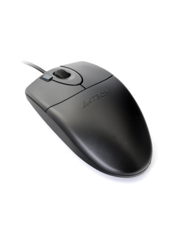 Оптична мишка A4tech OP-620D, USB, Черен