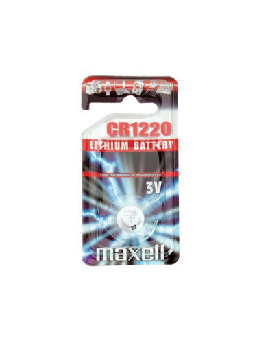 Бутонна батерия литиева MAXELL CR-1220 3V