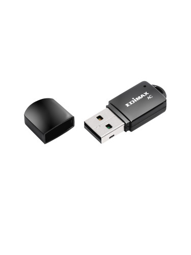 Нано адаптер EDIMAX EW-7811UTC, USB, Realtek, 2.4Ghz/5GHz, 802.11a/n/g