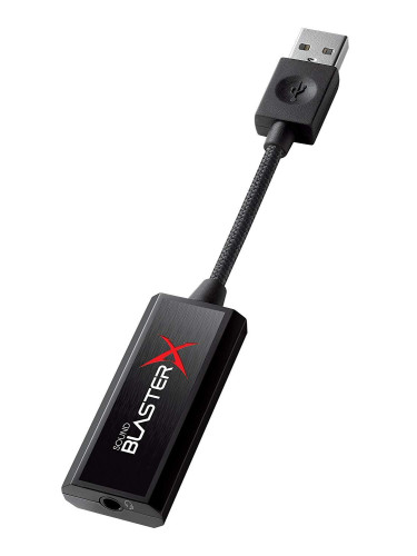 Външна звукова карта Creative Sound BlasterX G1, 7.1 HD, USB, 3.5 mm ж