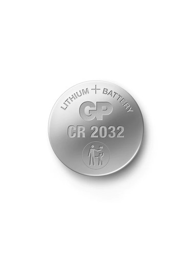 Бутонна батерия литиева GP CR2032 3V 5бр. в блистер / цена за 1 бр./ G