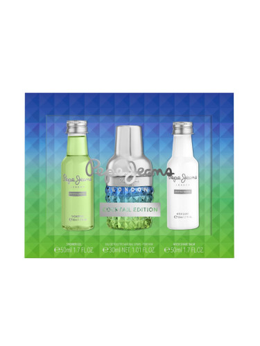 КОМПЛЕКТ PEPE JEANS Cocktail Edition for Him Тоалетна вода (EDT) мъжки 30ml