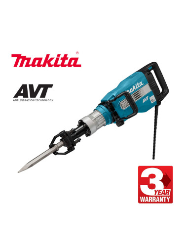Къртач електрически Makita HM1512, 1850W, SW28.6, HEX, 48.5 J