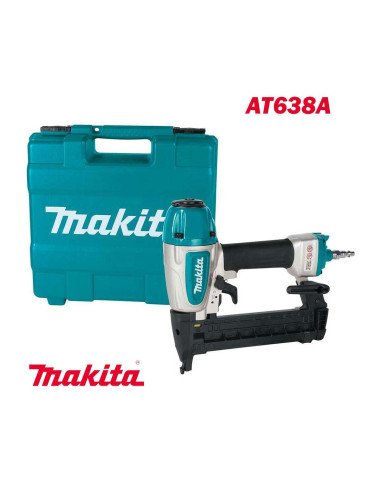 Такер пневматичен Makita AT638A, за скоби 18GA, 13-38 мм, 8.3 bar