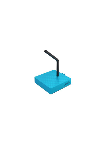 Геймърски аксесоар Bungee Xtrfy B4, за кабела на мишката, Miami Blue