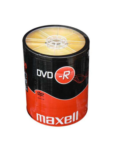 DVD-R MAXELL, 4,7 GB, 16x, 100 бр.