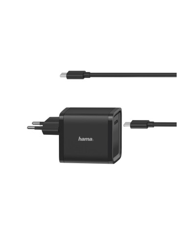 Зарядно HAMA Universal, 220V, 5-20V/45W, USB-C, Power Delivery
