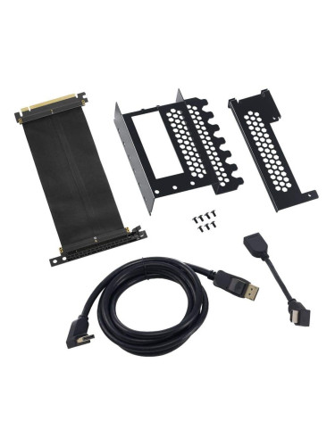 Универсален брекет и кабел за вертикален монтаж за видео карта CableMo