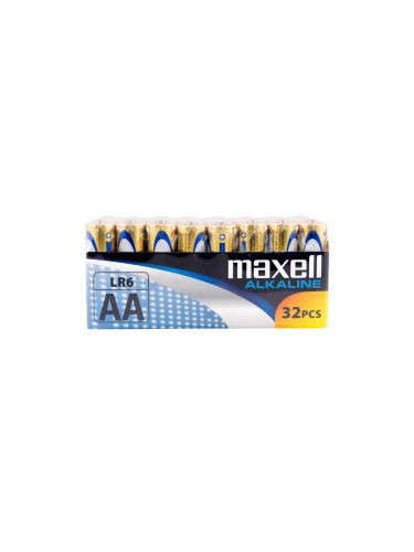 Алкални батерии MAXELL LR6 1,5V AA 32 бр. pack