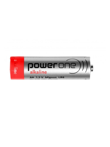 Алкална батерия LR6 AA 1,5V 1 бр. BULK INDUSTRIAL1.5V POWERONE VAR