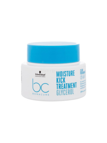 Schwarzkopf Professional BC Bonacure Moisture Kick Glycerol Treatment Маска за коса за жени 200 ml