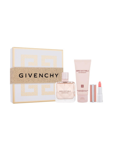 Givenchy Irresistible Подаръчен комплект EDP 50 ml + лосион за тяло 75 ml + балсам за устни 1,5 g 001 Pink Irresistible