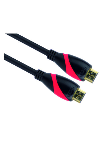 VCom Кабел HDMI v2.0 M / M 10m Ultra HD 4k2k/60p Gold - CG525-v2.0-10m