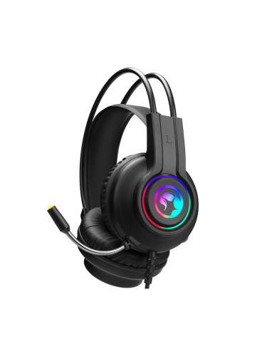 Marvo Геймърски слушалки Gaming Headphones HG8935 - 50mm, USB, RGB - M