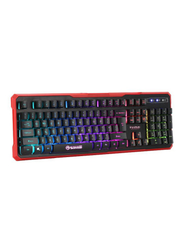 Marvo геймърска клавиатура Gaming Keyboard K629G - 104 keys, sound-rea