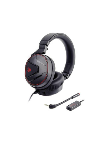 Геймърски слушалки A4TECH Bloody G600I, Virtual 7.1, Микрофон, Черно