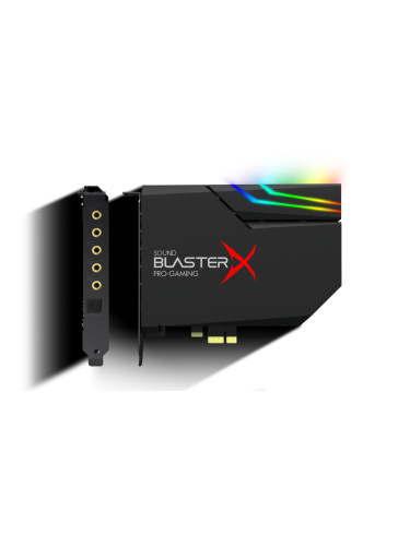 Звукова карта Creative Sound Blaster X AE-5, 7.1, DAC + RGB AURORA LIG