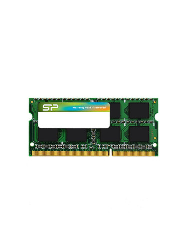 Памет Silicon Power 4GB SODIMM DDR3L PC3-12800 1600MHz CL11 SP004GLSTU