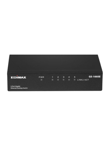 Суич EDIMAX GS-1005E, 5 портов, Gigabit