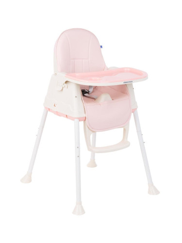 Стол за хранене Creamy 3в1 Pink