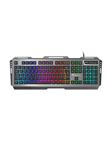 Клавиатура Genesis Gaming Keyboard Rhod 420 Rgb Backlight Us Layout