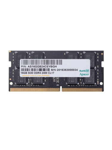 Памет Apacer 16GB Notebook Memory - DDR4 SODIMM 2666MHz