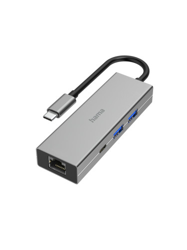 4-портов хъб USB-C, HAMA-200108