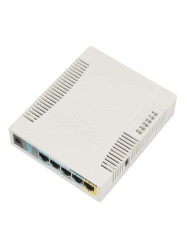 Безжичен Access Point MikroTik RB951Ui-2HnD, 2.4Ghz AP, 5x10/100 Ether