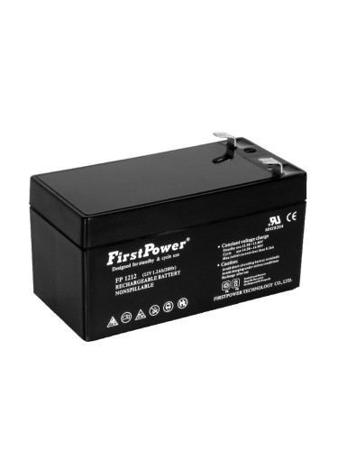 Батерия FirstPower FP1.2-12 - 12V 1.2Ah