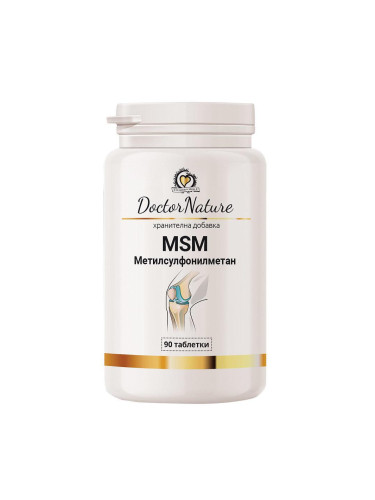 Метилсулфонилметан MSM 1000 mg, 90 таблетки - Dr. Nature