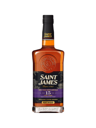 Ром St. James 15YO 43% 0.7л.