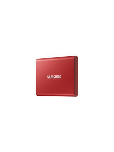 SAMSUNG Portable SSD T7 500GB external USB 3.2 Gen 2 Metallic Red