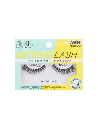 Ardell Active Lash Speedy Изкуствени мигли за жени 1 бр Нюанс Black