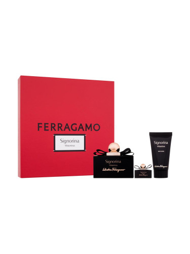 Ferragamo Signorina Misteriosa Подаръчен комплект EDP 100 ml + EDP 5 ml + лосион за тяло 50 ml