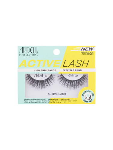 Ardell Active Lash Chin Up Изкуствени мигли за жени 1 бр Нюанс Black