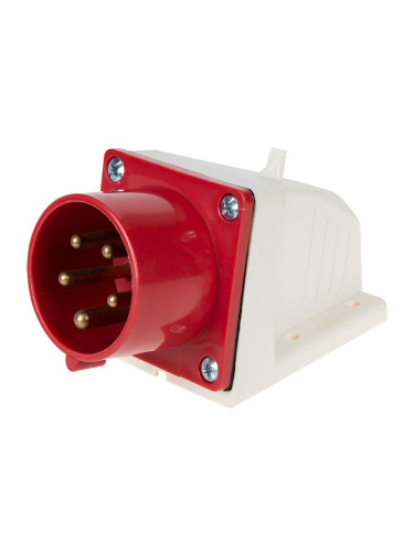 Индустриален щепсел, HT-515, трифазен, 3P+N+E, 380VAC, 16A, VEMARK