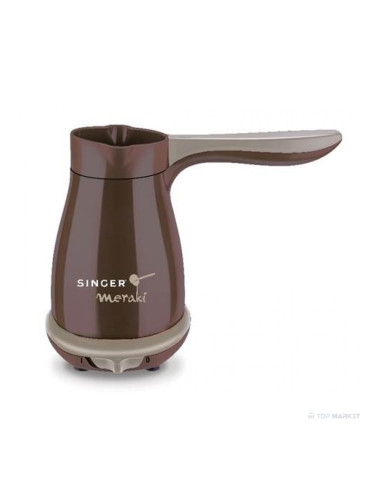 Електрическо джезве SINGER Meraki Brown