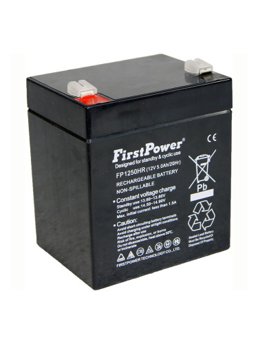 Батерия FirstPower FP5-12 - 12V 5Ah F2