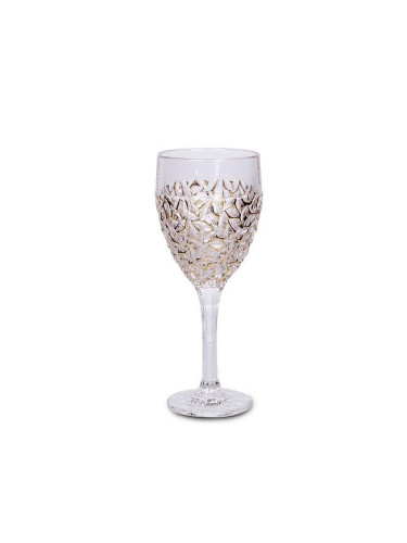 Чаша за вино Bohemia 1845 Nicolette Golden Marble 320ml, 6 броя