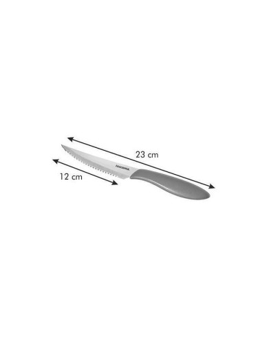Комплект ножове за стек Tescoma Presto 12cm, 6 броя, червен