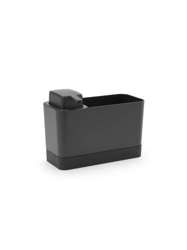 Органайзер за мивка с дозатор за течен сапун Brabantia SinkSide Dark Grey